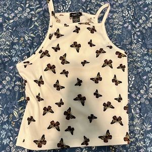 Rue 21 butterfly crop top!